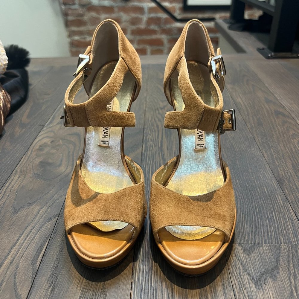 Vintage Suede Heels - Luciano Padovan